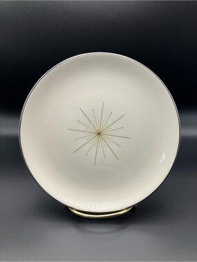MCM Homer Laughlin Atomic Modern Star Small Plate Salad /Dessert